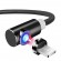 Магнитный кабель для зарядки Topk iPhone 1m 2.1A 360° черный (TK51i-VER2-BL)