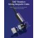 Магнитный кабель для зарядки Topk iPhone 1m 2.4A 540° черный (TK68i-VER2-BL)
