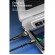 Кабель синхронизации Usams USB Type-C 1m 2.1A нейлоновый черный (US-SJ390-BL)