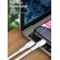 Кабель синхронизации Usams PD USB Type-C для Apple iPhone 30W 2A 1.2m черный (US-SJ406-BL)