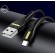 Кабель синхронизации Usams USB Type-C 1m 2.1A нейлоновый черный (US-SJ390-BL)