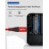 Кабель синхронизации Topk IPhone 1m 2.1A нейлоновый красный (TK42i-VER2-RD)