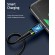 Кабель синхронизации Usams USB Type-C быстрая зарядка для HUAWEI и OPPO 1m 5A черный (US-SJ376-BL)