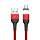 Магнитный кабель синхронизации Usams MicroUSB 1m 2.1A красный (US-SJ328-RD)