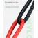Кабель синхронизации Usams USB Type-C 1m 3A нейлоновый черный (US-SJ313-BL)