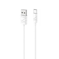 Кабель синхронизации Usams U-Gee Series MicroUSB 1m 2.1A белый (US-SJ039-WT)