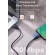 Магнитный кабель синхронизации Topk iPhone 1m 2.1A черный (TK63i-VER2-BL)