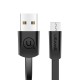 Кабель синхронизации Usams MicroUSB 1.2m 2A черный (US-SJ201-BL)
