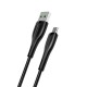 Кабель синхронизации Usams MicroUSB быстрая зарядка для OPPO 1m 4A 7pin черный (US-SJ375-BL)