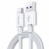 Кабель синхронизации Usams USB Type-C быстрая зарядка для HUAWEI и OPPO 1.2m 5A серый (US-SJ408-GR)