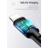 Кабель синхронизации Usams 3в1 MicroUSB, USB Type-C, IPhone 1.2m 3A нейлоновый черный (US-SJ316-BL)