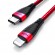 Кабель синхронізації Topk PD USB Type-C для Apple iPhone 20W 2.2A 1m червоний нейлоновий (TK15CI-RD)
