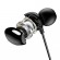Наушники Usams Hi-Fi Bass проводные с микрофоном 3,5 мм черные (US-SJ265-BL)