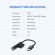 Переходник для наушников Topk USB Type C - 3.5 мм черный (TKL10-BL)