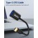 Переходник Topk OTG USB 2.0 - Type-C 0.15 м нейлоновый черный (TKL15-BL)