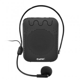 Усилитель голоса громкоговоритель Callvi черный (CV308-BL)