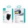 Сетевое зарядное устройство Usams 2xUSB QC 3.0 + Type-C/PD 20W с цифровым дисплеем Black (US-CC133-BL)