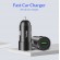 Автомобильное зарядное устройство Topk Quick Charge 3.0 18W USB Black (TK102Q-BL)