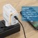 Сетевое зарядное устройство Topk Qualcomm Quick Charge 3.0 18W USB Type-C/PD White (TK1302Q-WT)