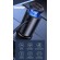 Автомобильное зарядное устройство Usams Quick Charge 3.0 + Type-C/PD 156W 4xPorts с удлинителем Black (US-CC161)