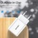 Сетевое зарядное устройство Usams 5V 2.1A 2xUSB White (US-CC067-WT)