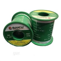 Припой BAKU BK-10002 0,2мм 100гр Sn 97%, Ag 0.3%, Cu 0.7%, Flux 2%