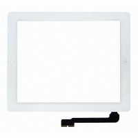 Apple iPad 3, iPad 4 белый с кнопкой Home емкостной тачскрин (сенсор)