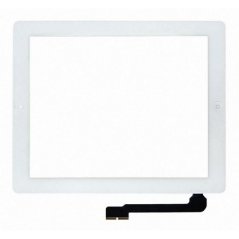 Apple iPad 3, iPad 4 белый с кнопкой Home емкостной тачскрин (сенсор)