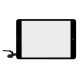 Apple iPad Mini 3 Retina черный с кнопкой Home емкостной тачскрин (сенсор)