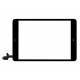 Apple iPad Mini, Mini 2 Retina черный с кнопкой Home емкостной тачскрин (сенсор)