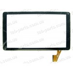 Yuntab D102 черный сенсор (тачскрин)