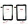 Lenovo A1000L черный сенсор (тачскрин)