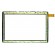 Digma Optima 1025N 4G (TS1190ML) сенсор (тачскрин) черный