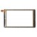 MJK-PG080-1531 сенсор (тачскрин) черный №498 205x121mm 45pin 7"