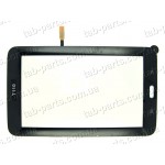 Samsung T110, T111 WiFi версия черный емкостной тачскрин (сенсор)