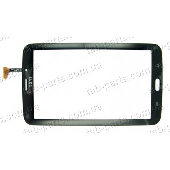 Samsung T210, T211 3G черный емкостной тачскрин (сенсор)