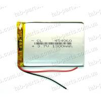 Батарея (аккумулятор) для GPS навигатора, планшета 1300мАч , Li-Pol 3.7В, 60*40*4.5 мм