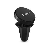 Автодержатель для телефона магнитный TOPK 360 черный (TKD03-BL)