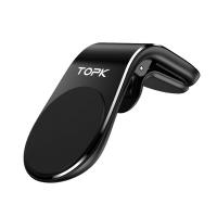 Автодержатель для телефона магнитный TOPK 360 черный (TKD11-BL)