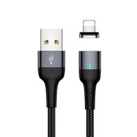 Магнитный кабель синхронизации Usams iPhone 1m 2.1A черный (US-SJ326-BL)