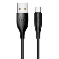 Кабель синхронизации Usams USB Type-C 1m 2A черный (US-SJ267-BL)