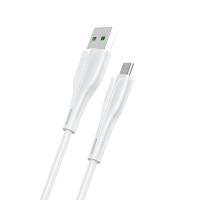 Кабель синхронизации Usams MicroUSB быстрая зарядка для OPPO 1m 4A 7pin белый (US-SJ375-WT)