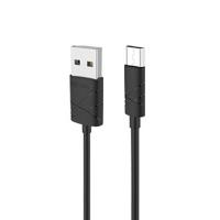 Кабель синхронизации Usams U-Gee Series MicroUSB 1m 2.1A черный (US-SJ039-BL)