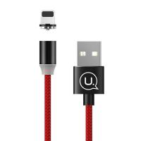 Магнитный кабель для зарядки Usams iPhone 1m 2.1A 360° красный (US-SJ292-RD)