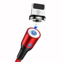 Магнитный кабель для зарядки Usams iPhone 2m 2.4A 360° красный (US-SJ336-RD)