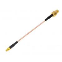 Пигтейл кабель антенный переходник MMCX to SMA - 10CM прямой pigtail