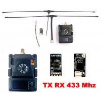 Передатчик ТХ 433 Mhz 1W -  Приемник RХ 433 Mhz 100 mW для FPV дрона (компелект) диапазон частот 360 - 520 Mhz
